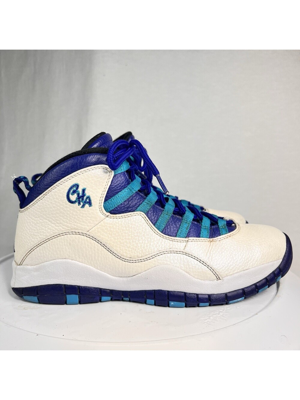 Air Jordan 10 Retro Charlotte Hornets EXCELLENT PREOWNED Men’s 8.5
